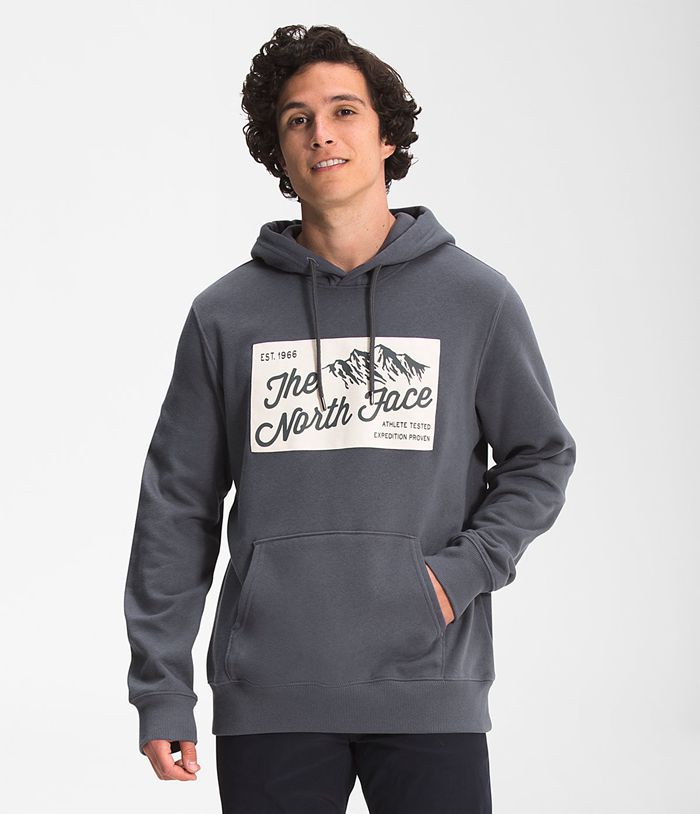 The North Face Mens Hoodie Holiday 845OREAGD - Grey